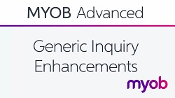 Generic Enquiry Enhancements